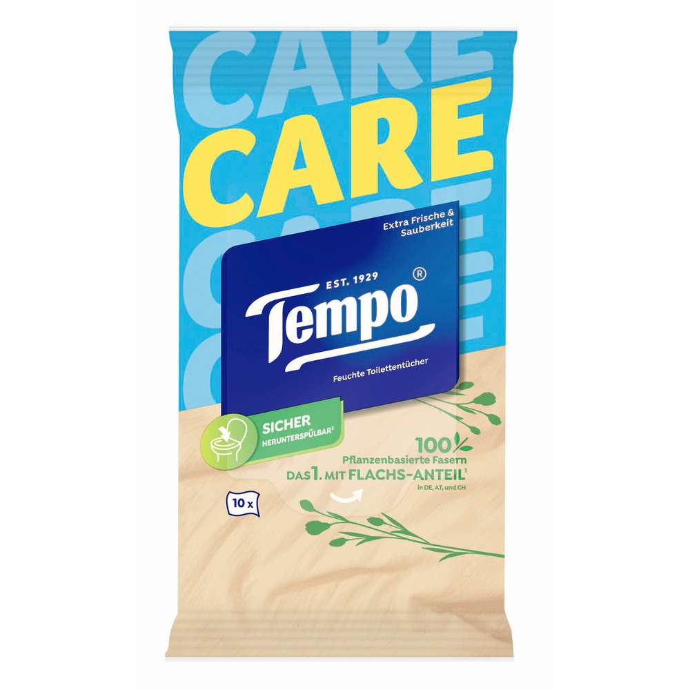 Produktabbildung Tempo Feuchte Toilettentücher, Fresh
