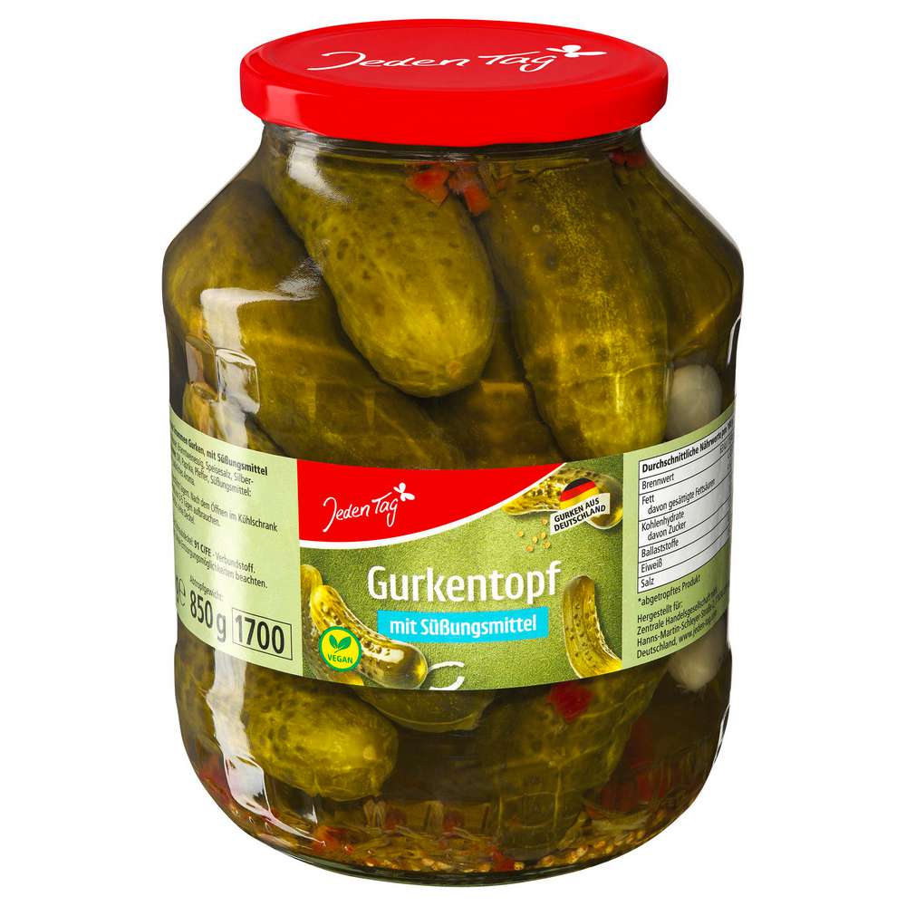 Produktabbildung Jeden Tag Gurkentopf