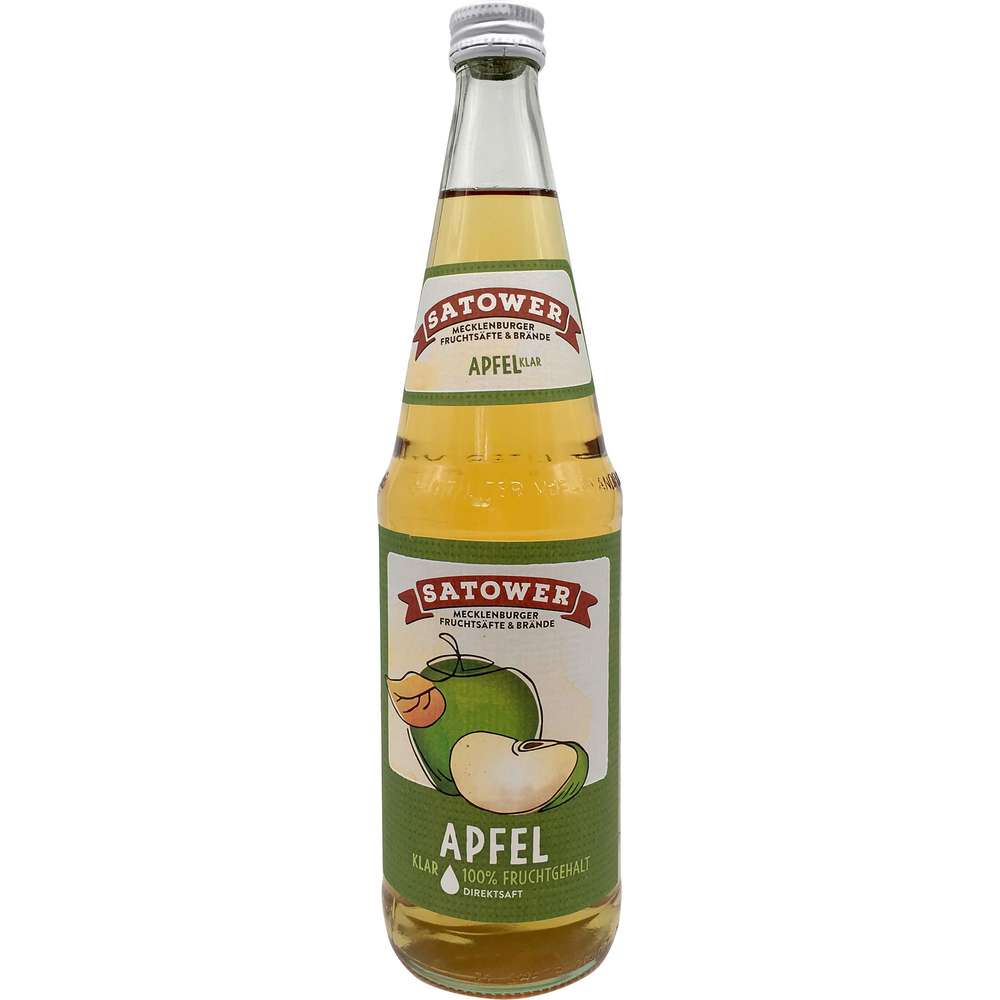 Produktabbildung Satower Klarer Apfelsaft