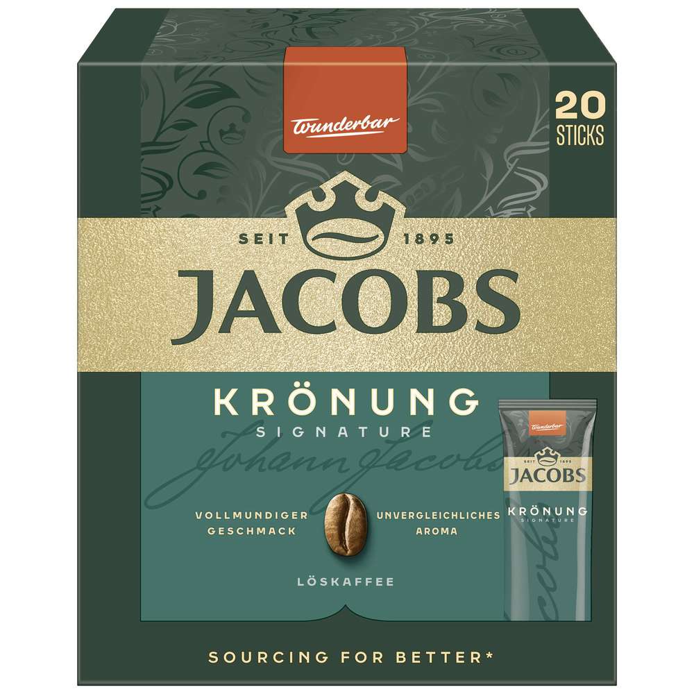 Produktabbildung Jacobs Kaffee-Sticks, Krönung 