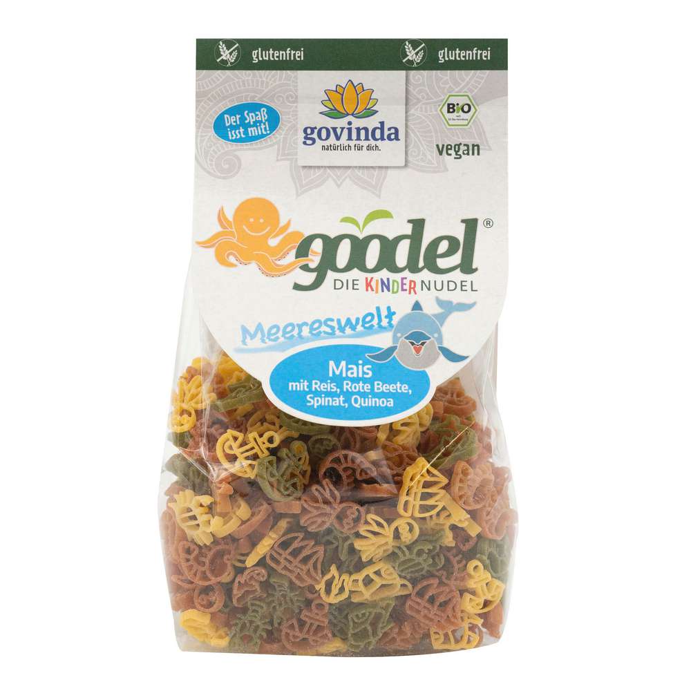 Produktabbildung Govinda Kindernudel Meereswelt goodel