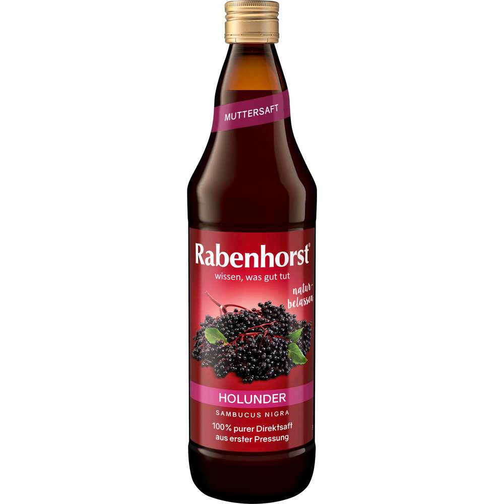 Produktabbildung Rabenhorst Muttersaft Holunder