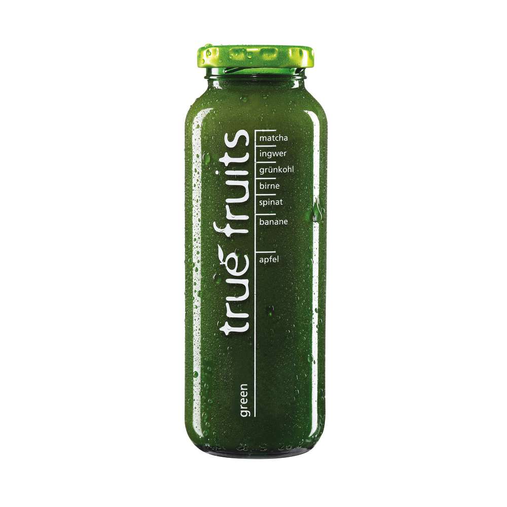 Produktabbildung True Fruits Green Smoothie No.1 Spinat Grünkohl Matcha