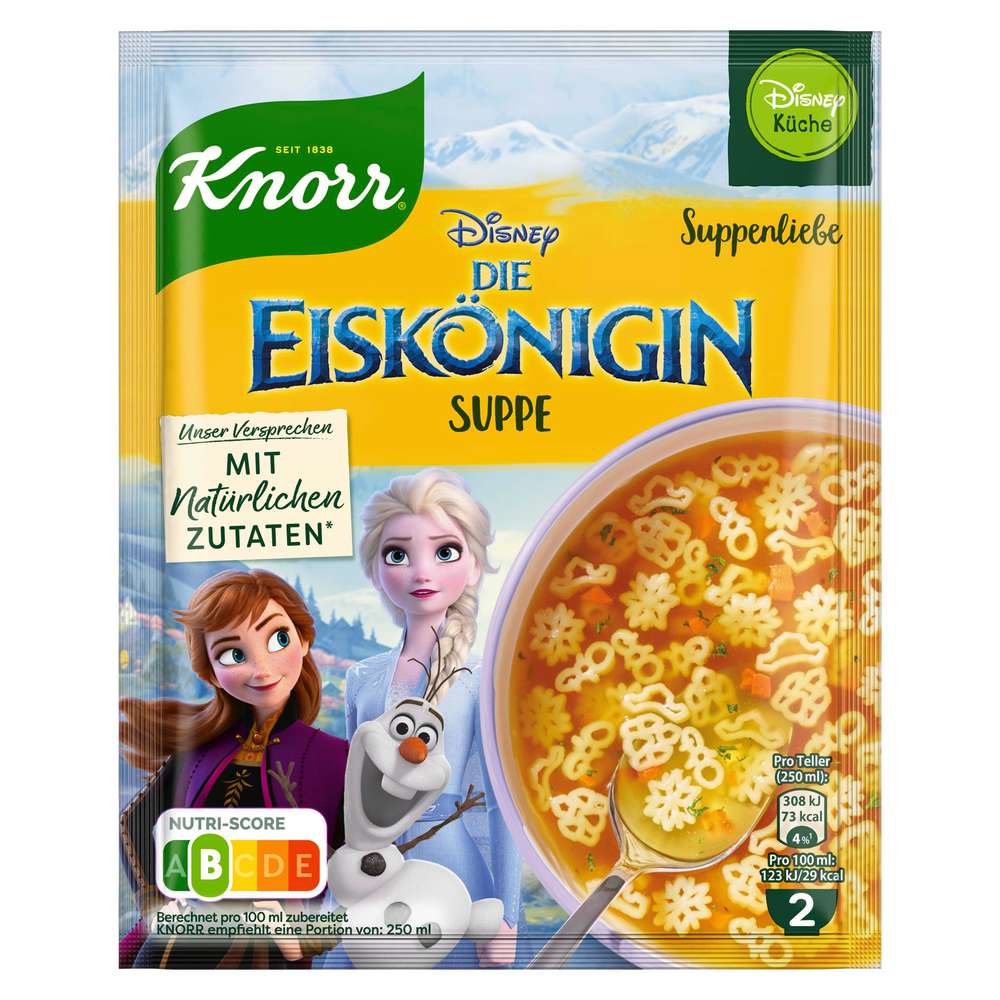 Produktabbildung Knorr Suppenliebe Disney Eiskönigin