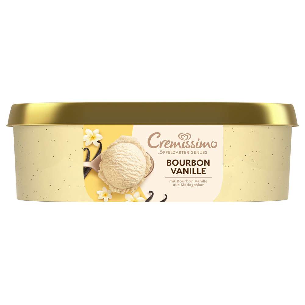 Produktabbildung Langnese Eis Cremissimo, Bourbon Vanille
