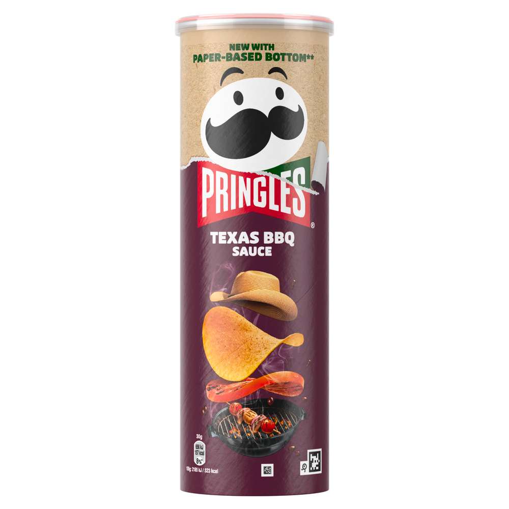 Produktabbildung Pringles Chips, Texas BBQ Sauce