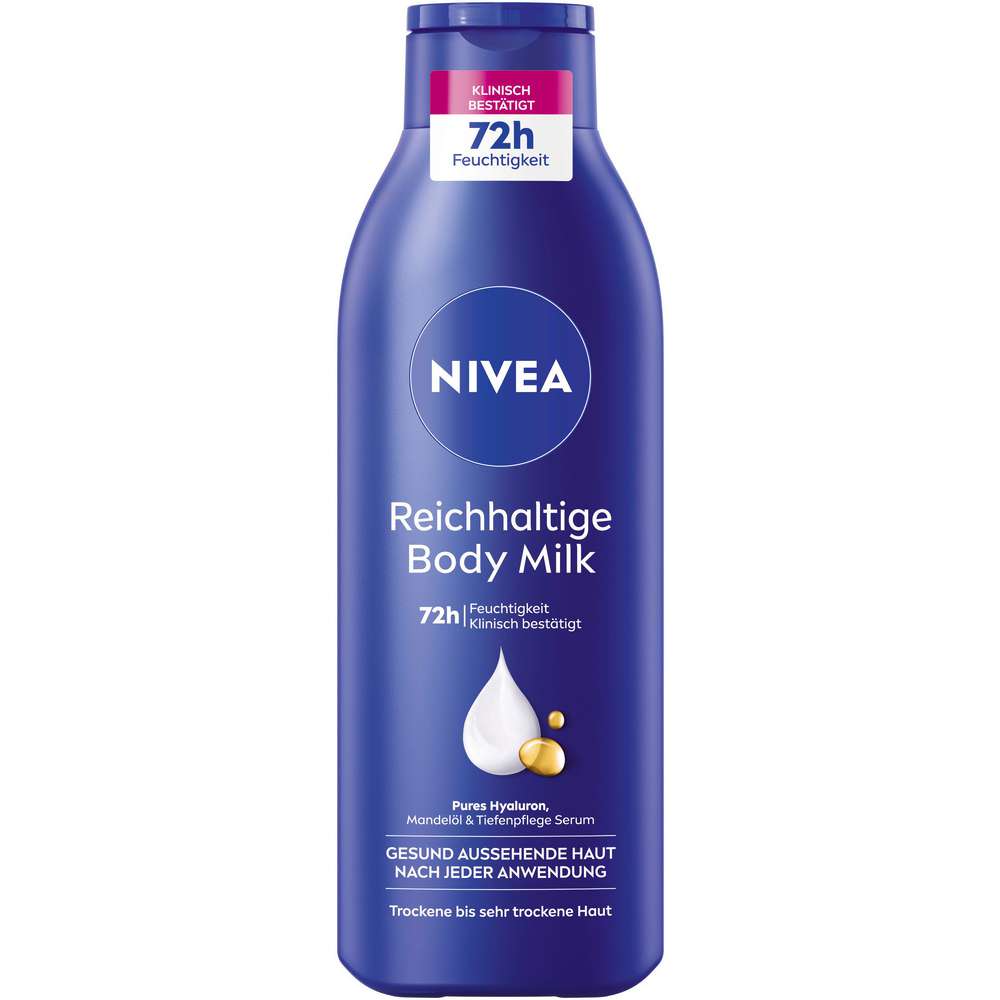 Produktabbildung Nivea Bodymilk, reichhaltig