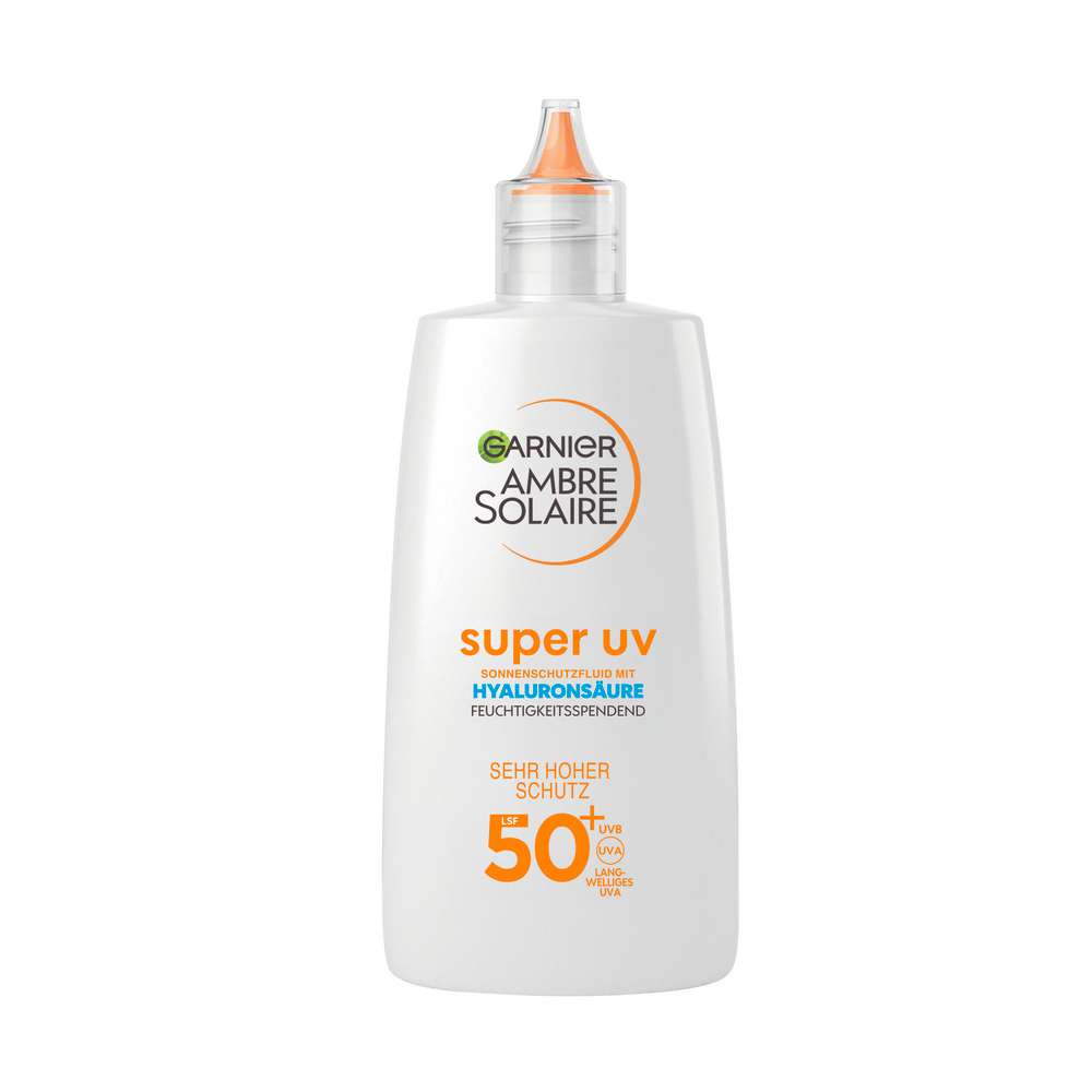 Produktabbildung Garnier Sonnencreme Sensitiv mit UV-Schutz und Hyaluronsäure  Ambre Solaire, LSF 50+