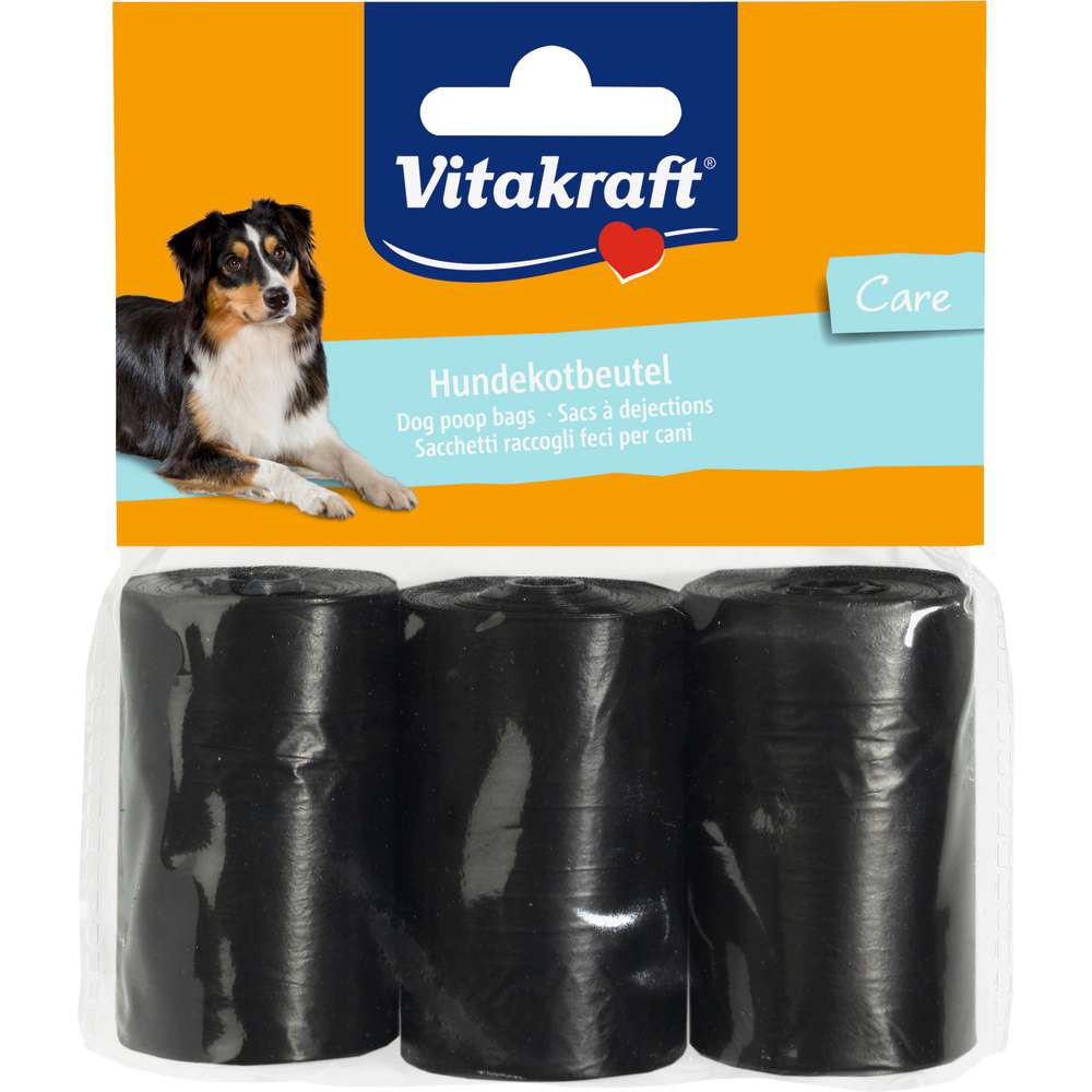 Produktabbildung Vitakraft Kotbeutel, schwarz