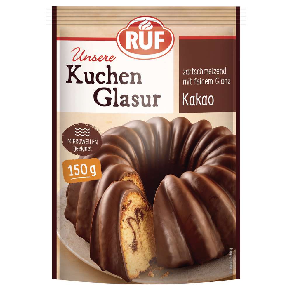 Produktabbildung RUF Kuchenglasur, Kakao