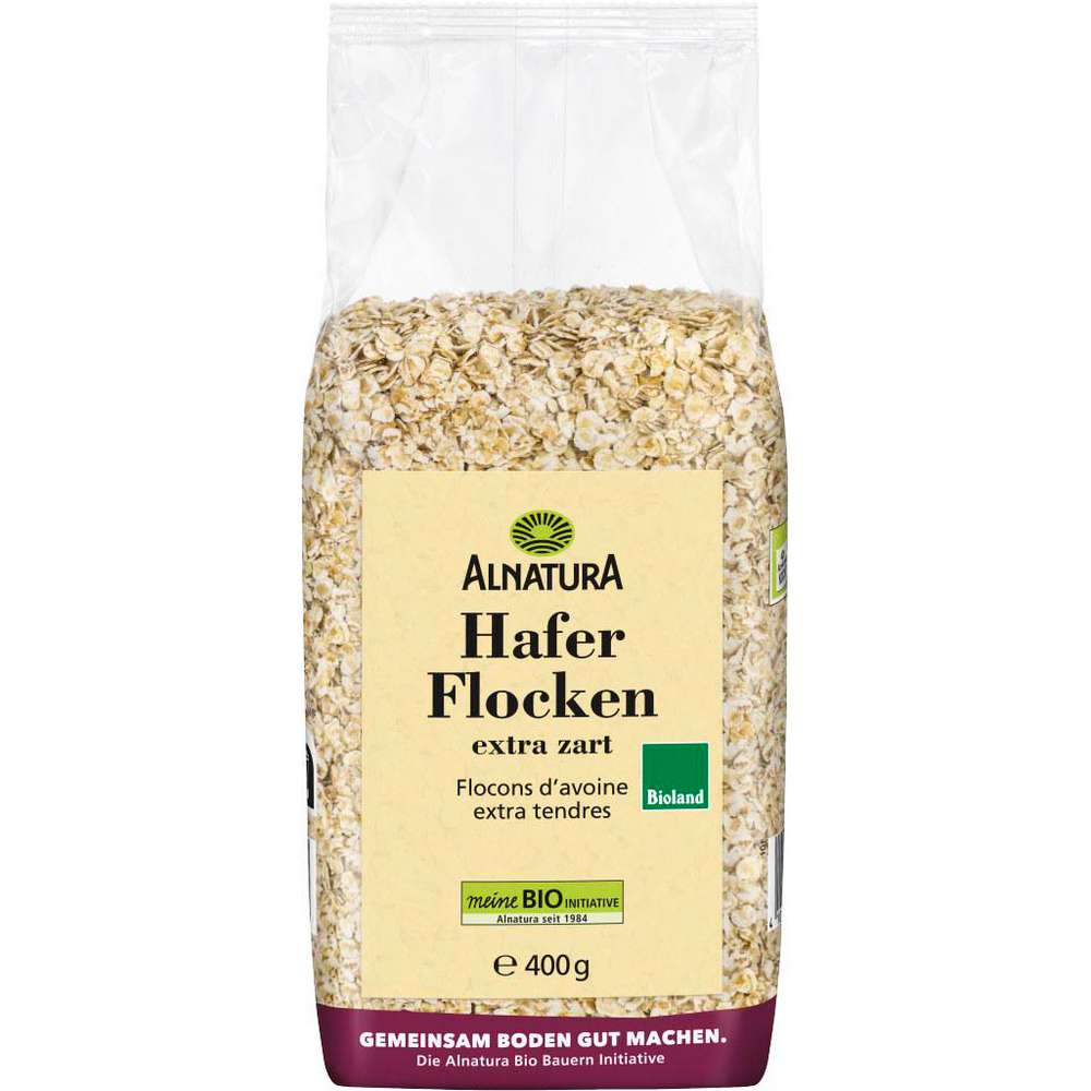 Produktabbildung Alnatura Bio Haferflocken, extra zart