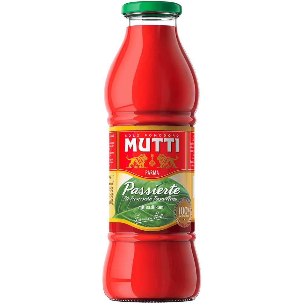 Produktabbildung Mutti Passierte Tomaten mit Basilikum