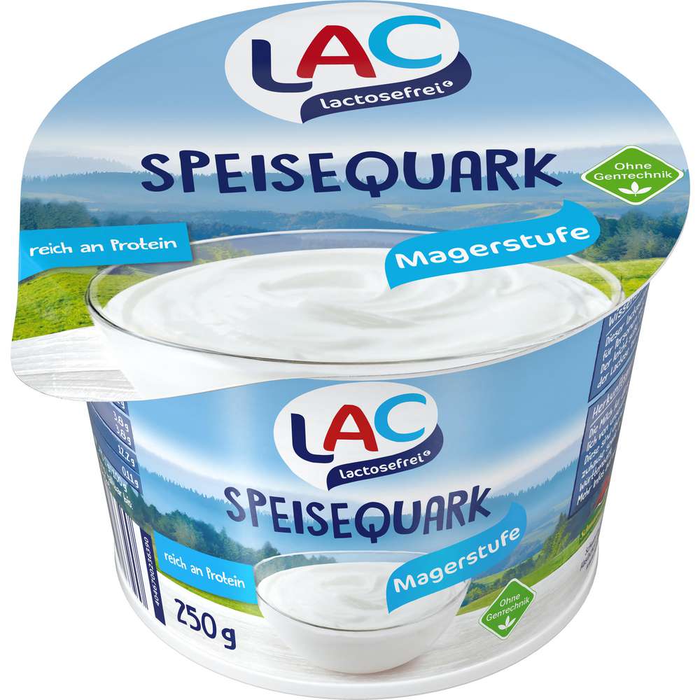 Produktabbildung LAC Speisequark mager, laktosefrei