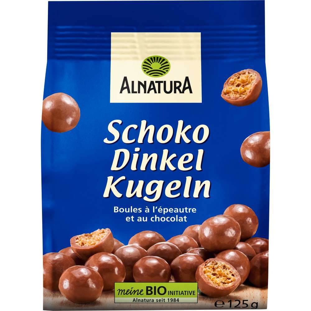 Produktabbildung Alnatura Schoko-Dinkelkugeln