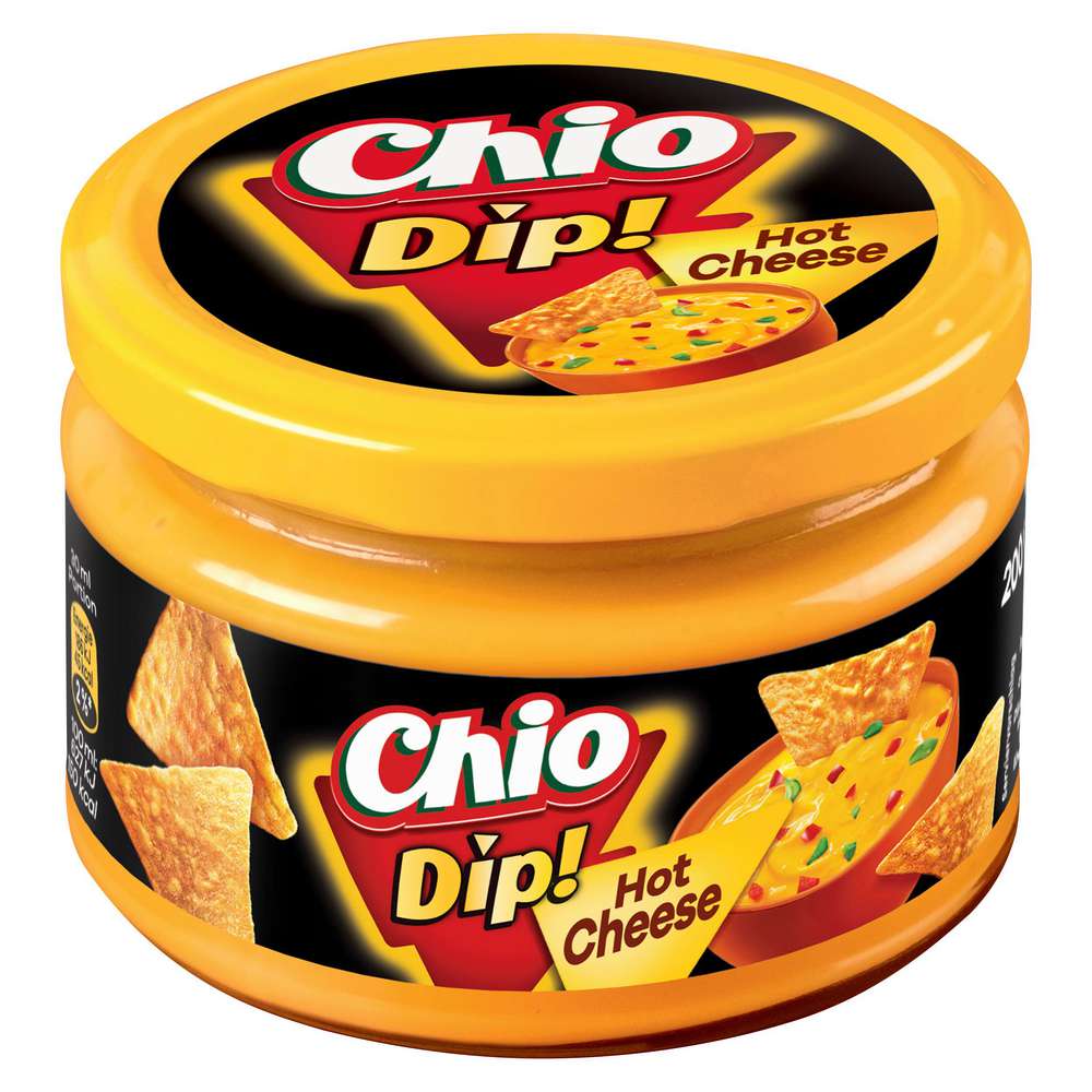 Produktabbildung Chio Tortilla Dips, Hot Cheese