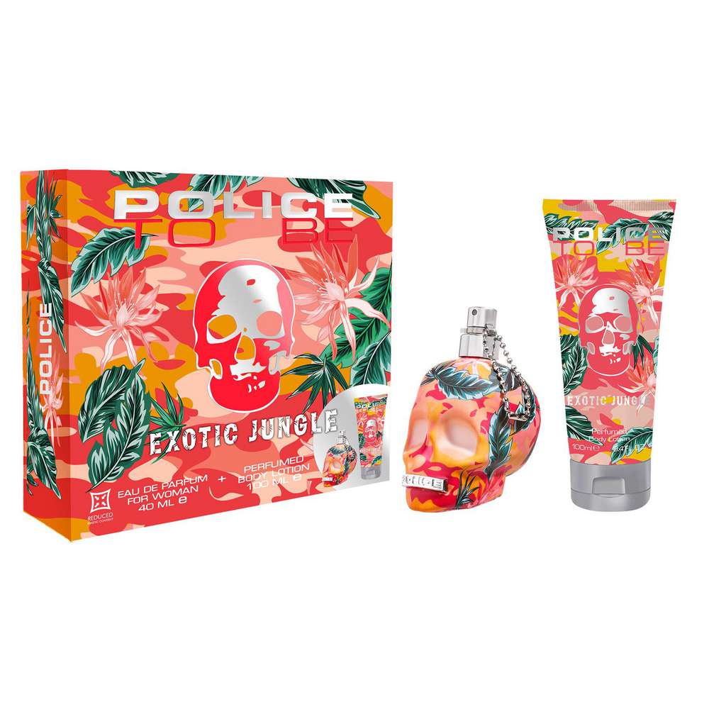 Produktabbildung Police To Be Geschenkset Exotic Jungle, Eau de Parfüm + Shower Gel