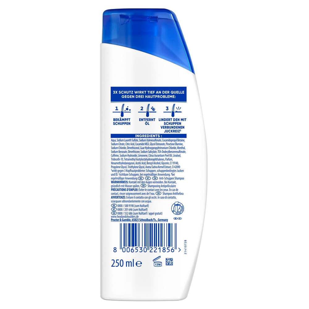 Produktabbildung Head & Shoulders Shampoo, Anti-Haarverlust