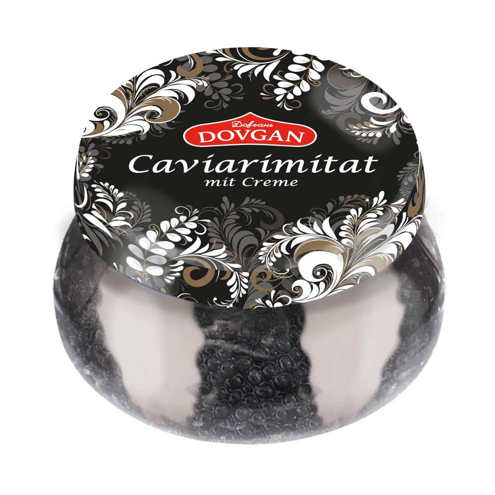 Produktabbildung Dovgan Caviarimitat Creme black
