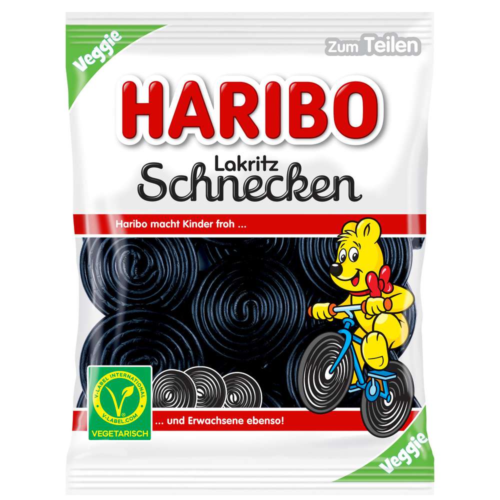 Produktabbildung Haribo Lakritz Schnecken