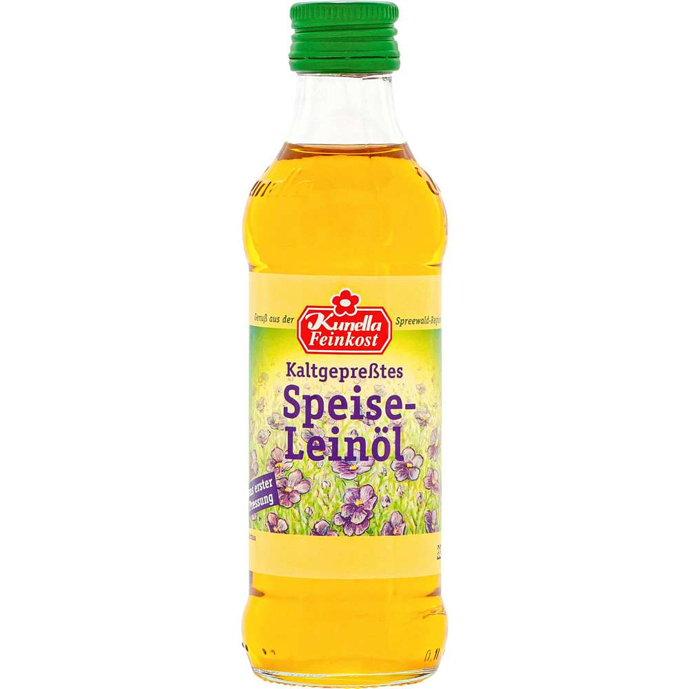 Produktabbildung Kunella Leinöl, kaltgepresst