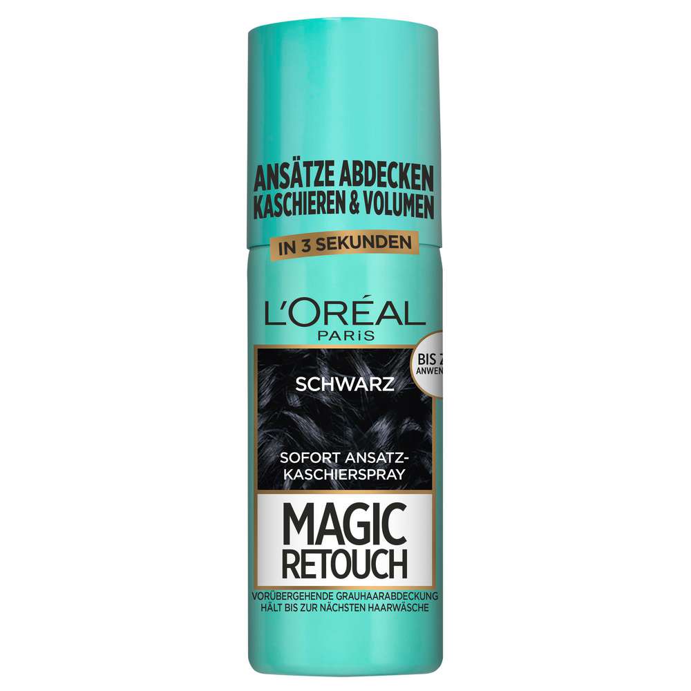 Produktabbildung L´Oreal Magic Retouch Ansatzspray Schwarz