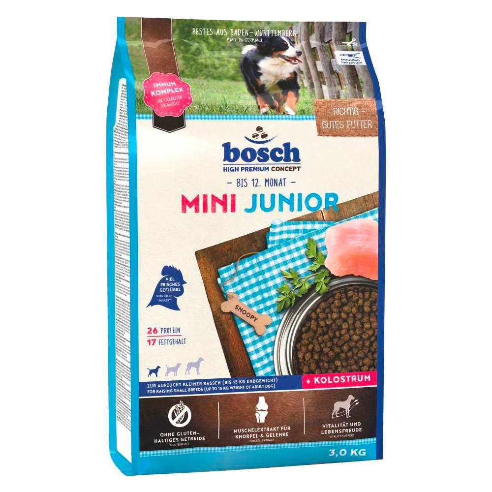 Produktabbildung Bosch Hunde-Trockenfutter Mini Junior