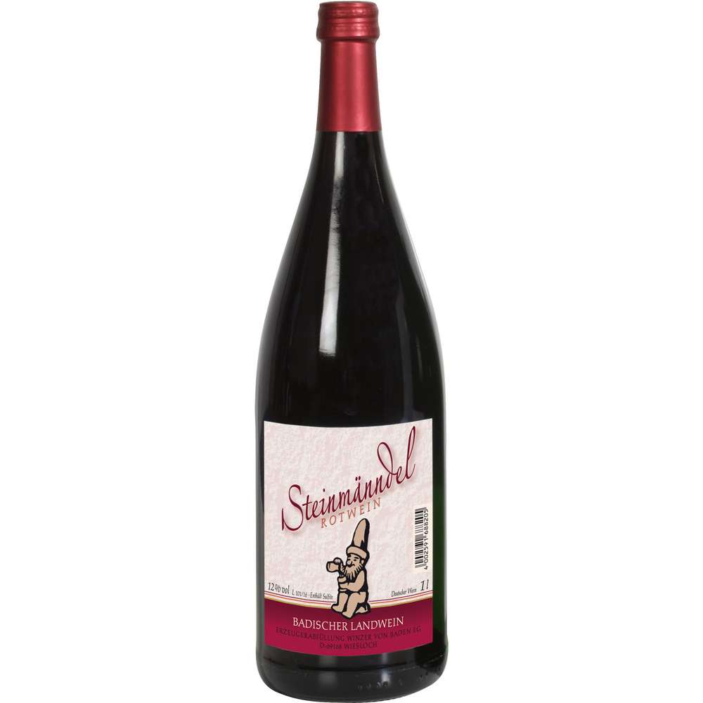 Produktabbildung Winzerkeller Wiesloch Steinmänndel Rotwein, Rotwein