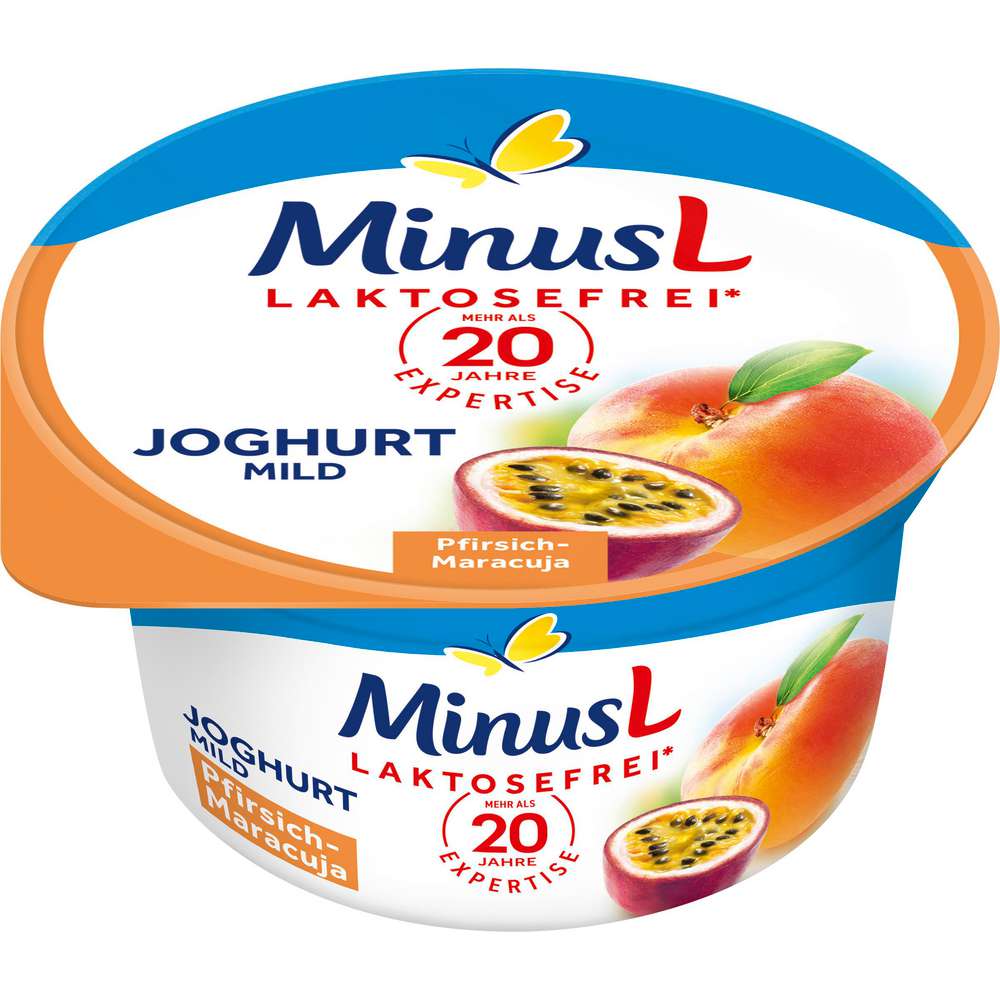 Produktabbildung Minus L Fruchtjoghurt Pfirsich-Maracuja