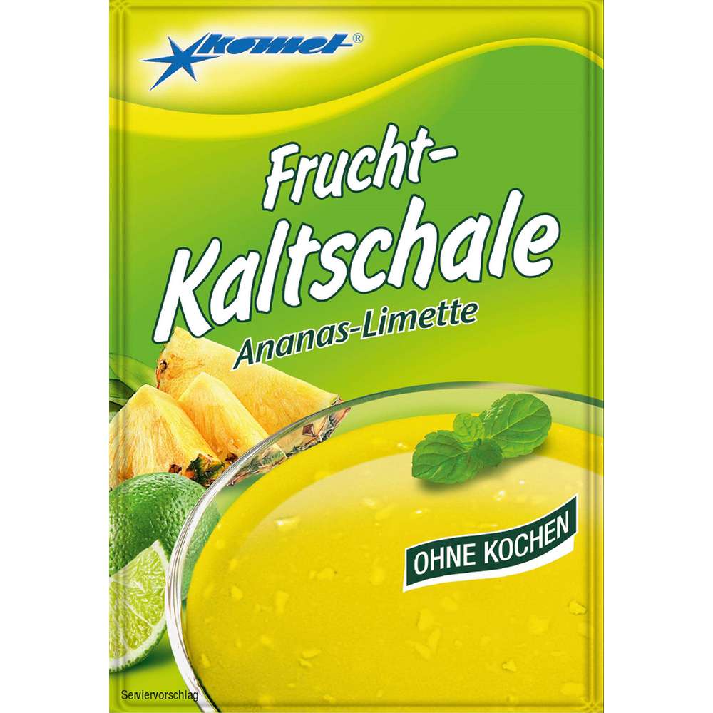 Produktabbildung Komet Frucht-Kaltschale, Ananas-Limette