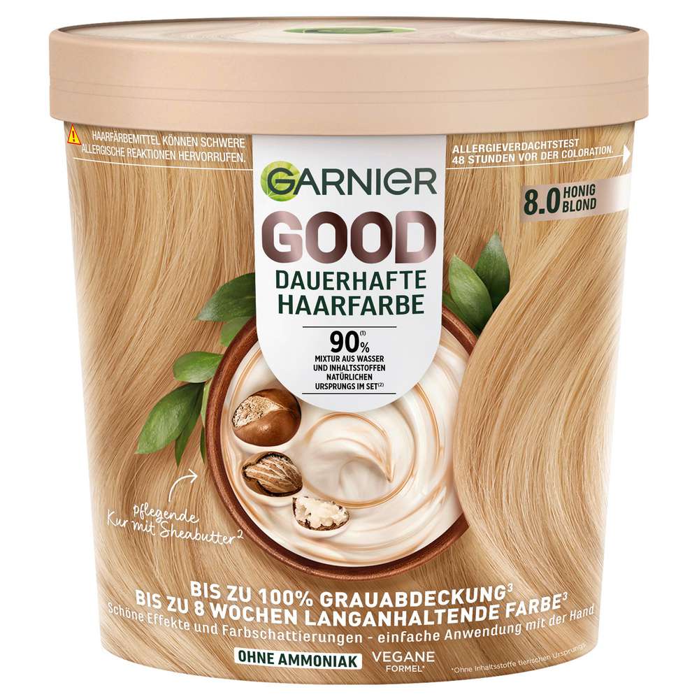 Produktabbildung Garnier Good Haarfarbe, 8.0 Honig Blond