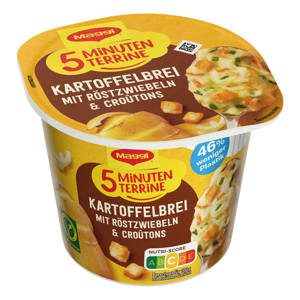 Produktabbildung Maggi 5 Minuten Terrine, Kartoffelbrei mit Röstzwiebeln