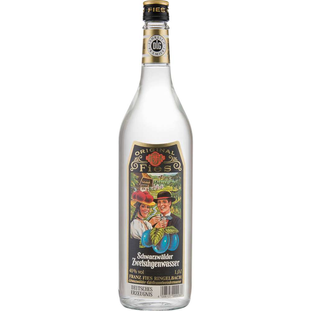 Produktabbildung Fies Zwetschgenwasser 40%