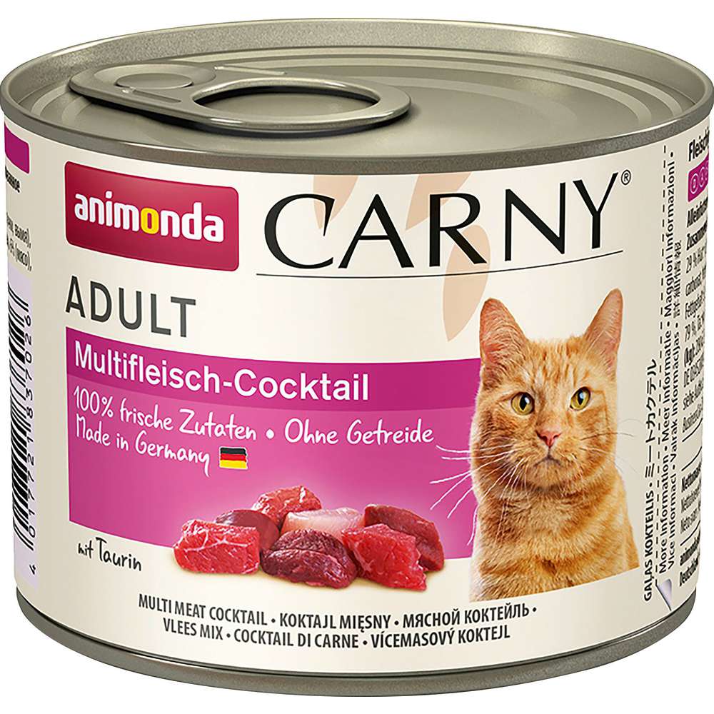 Produktabbildung animonda Katzen-Nassfutter Carny, Multifleisch-Cocktail