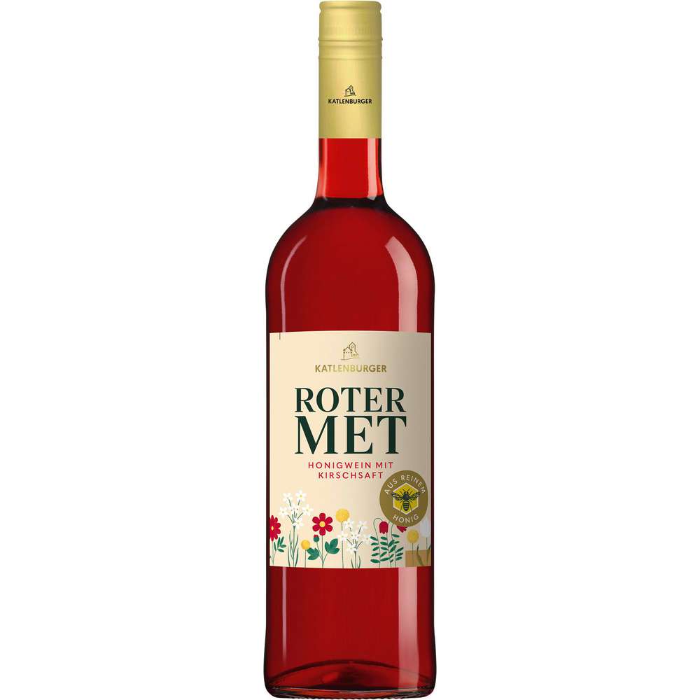 Produktabbildung Katlenburger Roter Met Honigwein mit Kirsch 9%