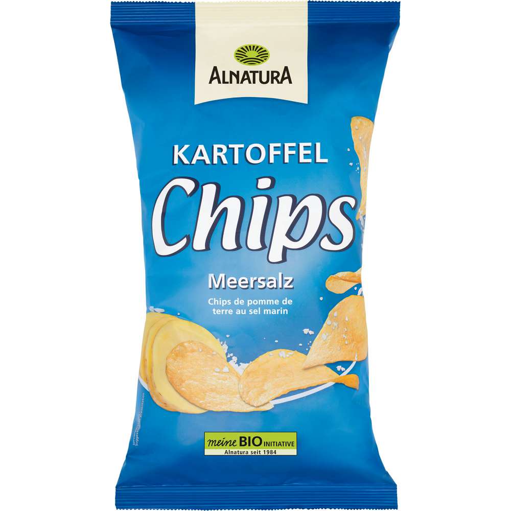 Produktabbildung Alnatura Bio Kartoffelchips, Meersalz