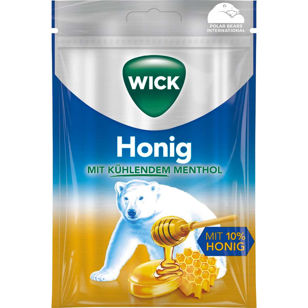 Produktabbildung Wick Bonbons, Honig