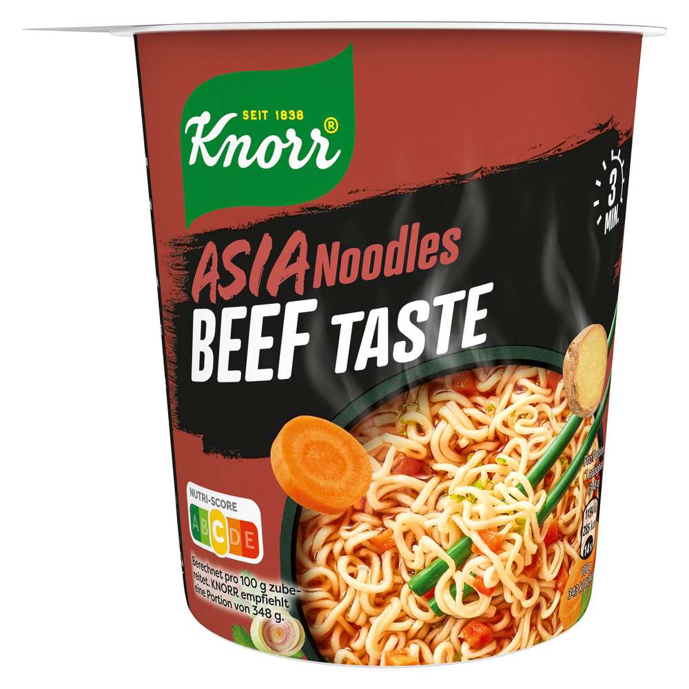 Produktabbildung Knorr Asia Snack Becher, Rind