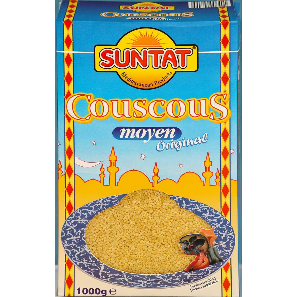 Produktabbildung keine Marke Suntat Couscous Moyen Original, 1.000 g