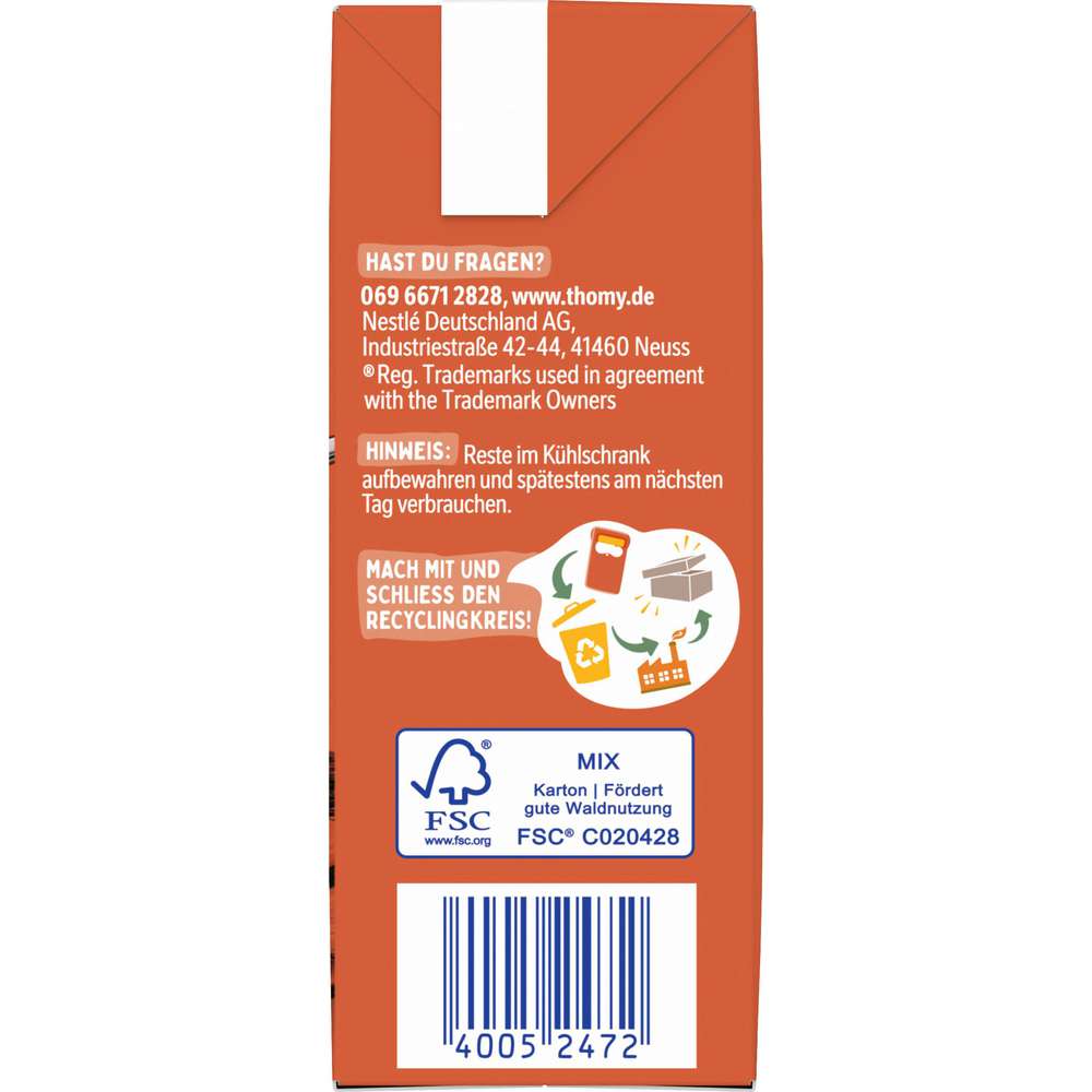 Produktabbildung Thomy Les Sauces, Geflügel Sahne-Sauce