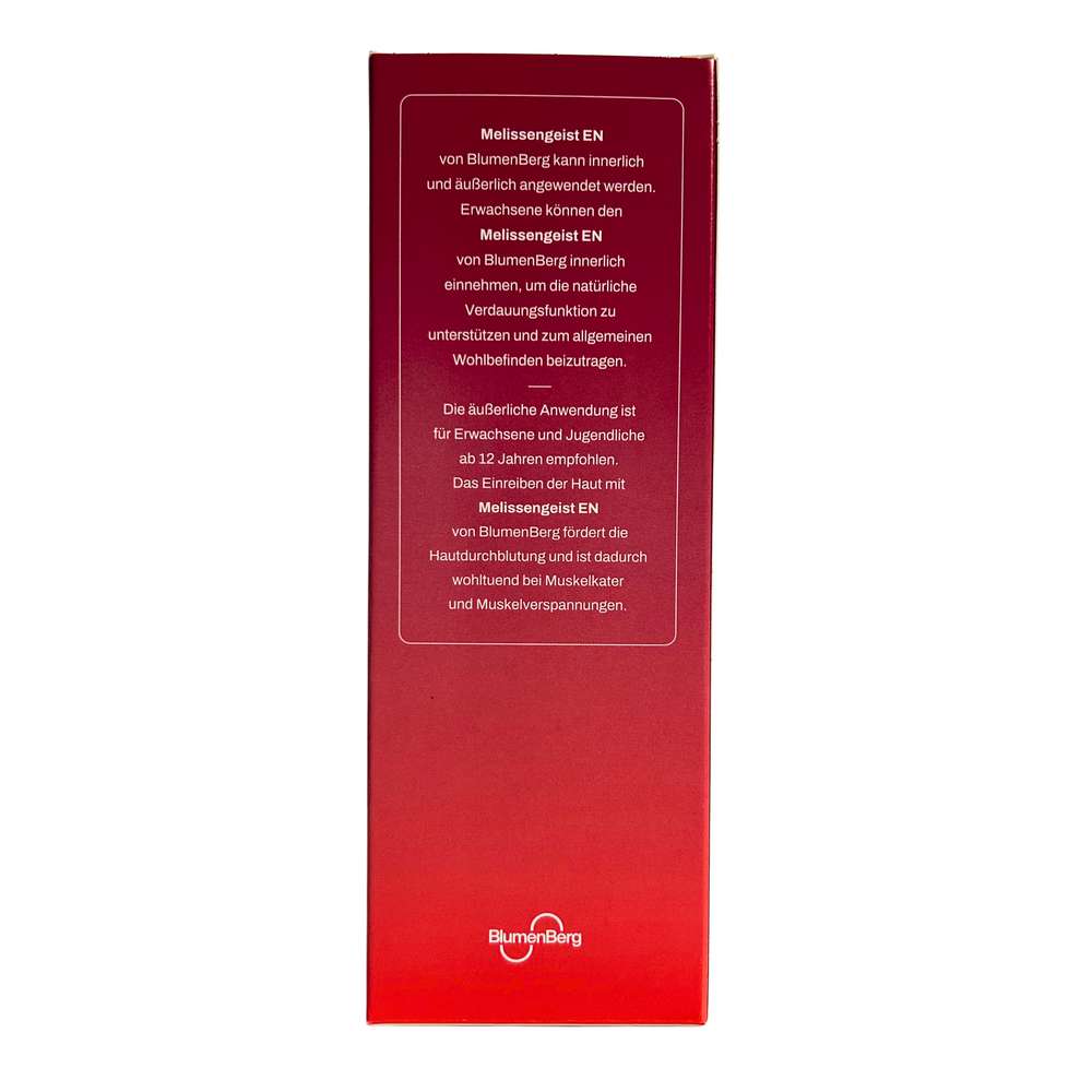 Produktabbildung BlumenBerg Melissengeist