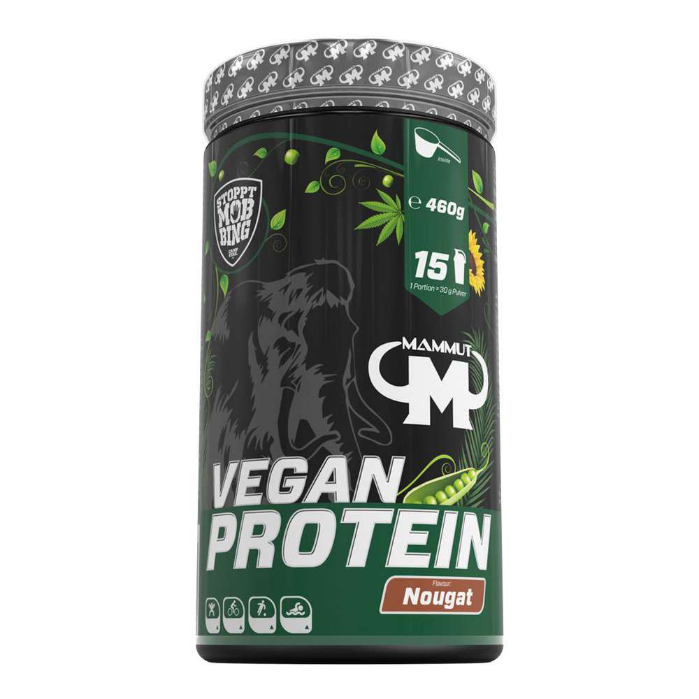 Produktabbildung Mammut Vegan Protein Pulver, Nougat