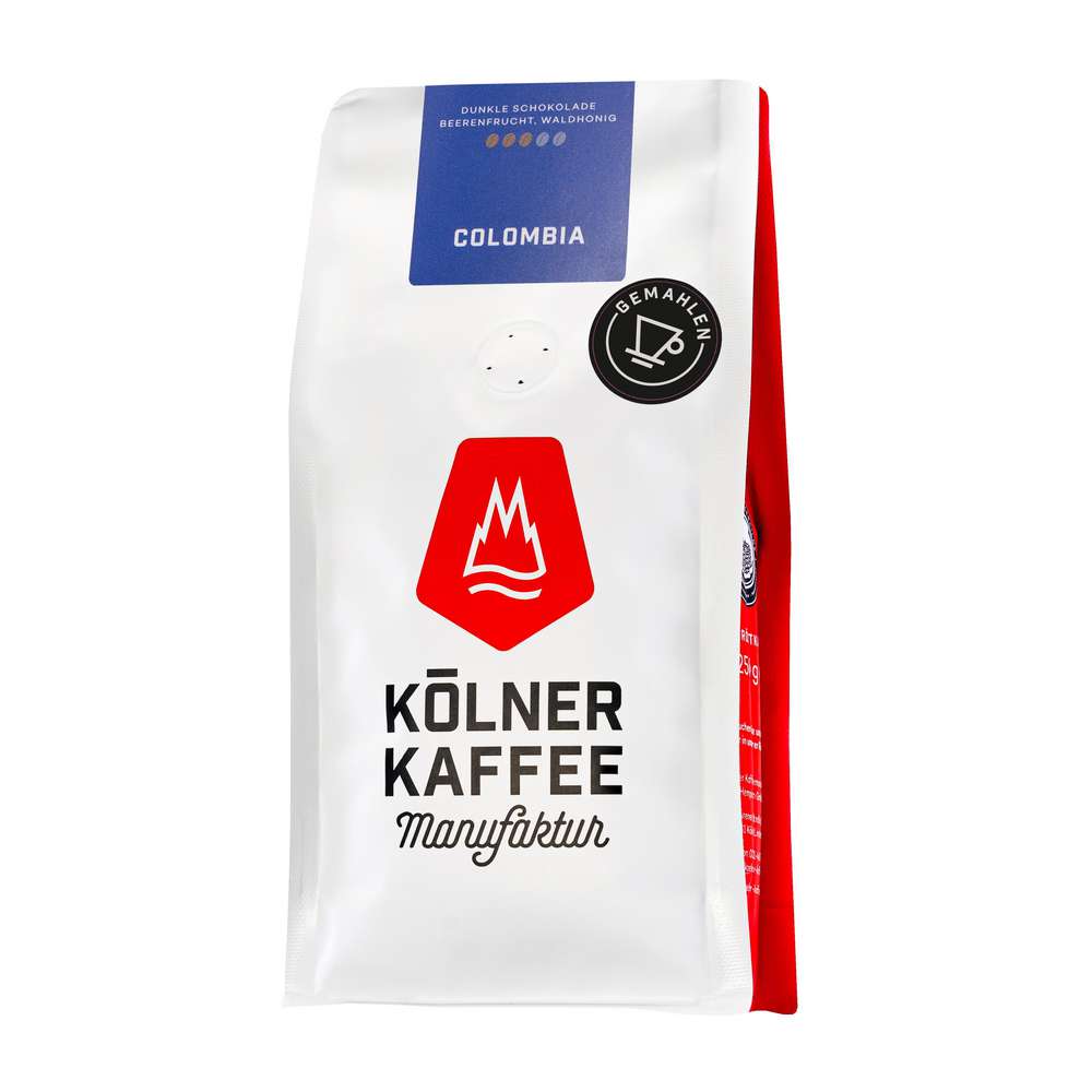 Produktabbildung Kölner Kaffeemanufaktur Colombia gemahlen 