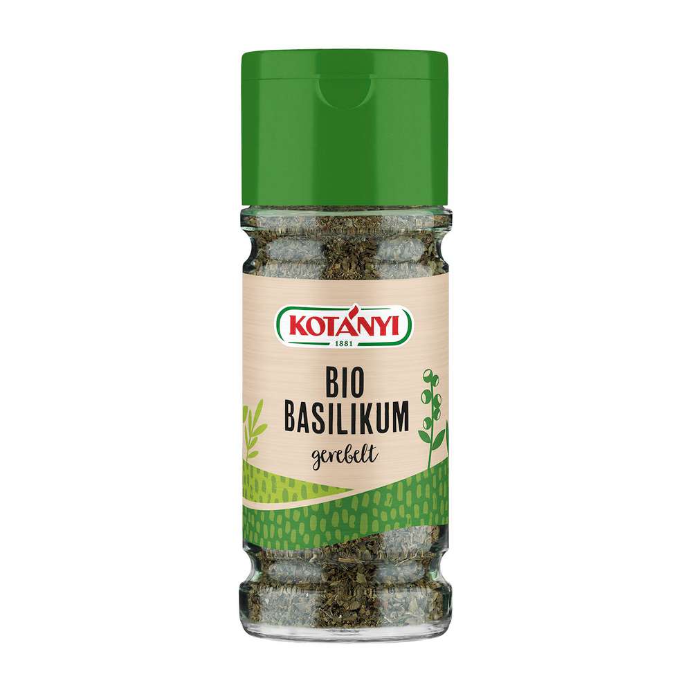 Produktabbildung Kotányi Bio Basilikum, gerebelt