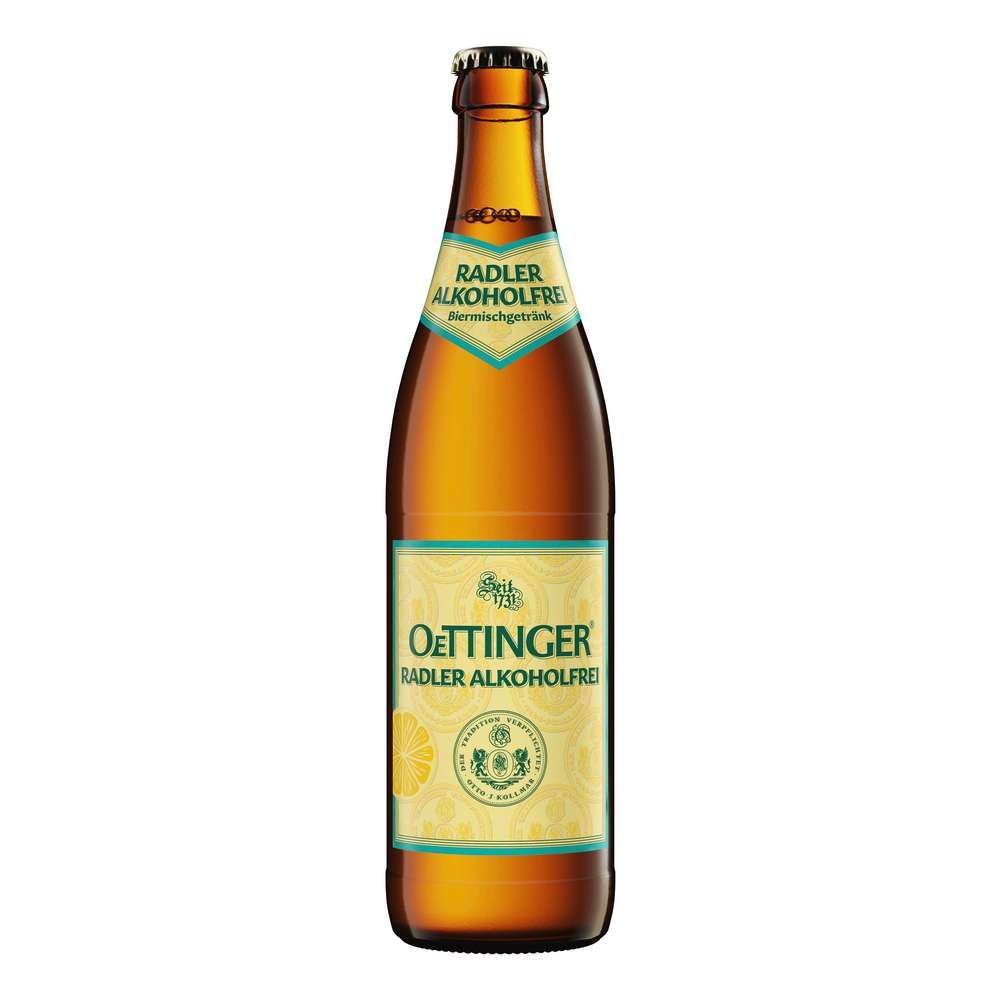 Produktabbildung Oettinger Radler, alkoholfrei