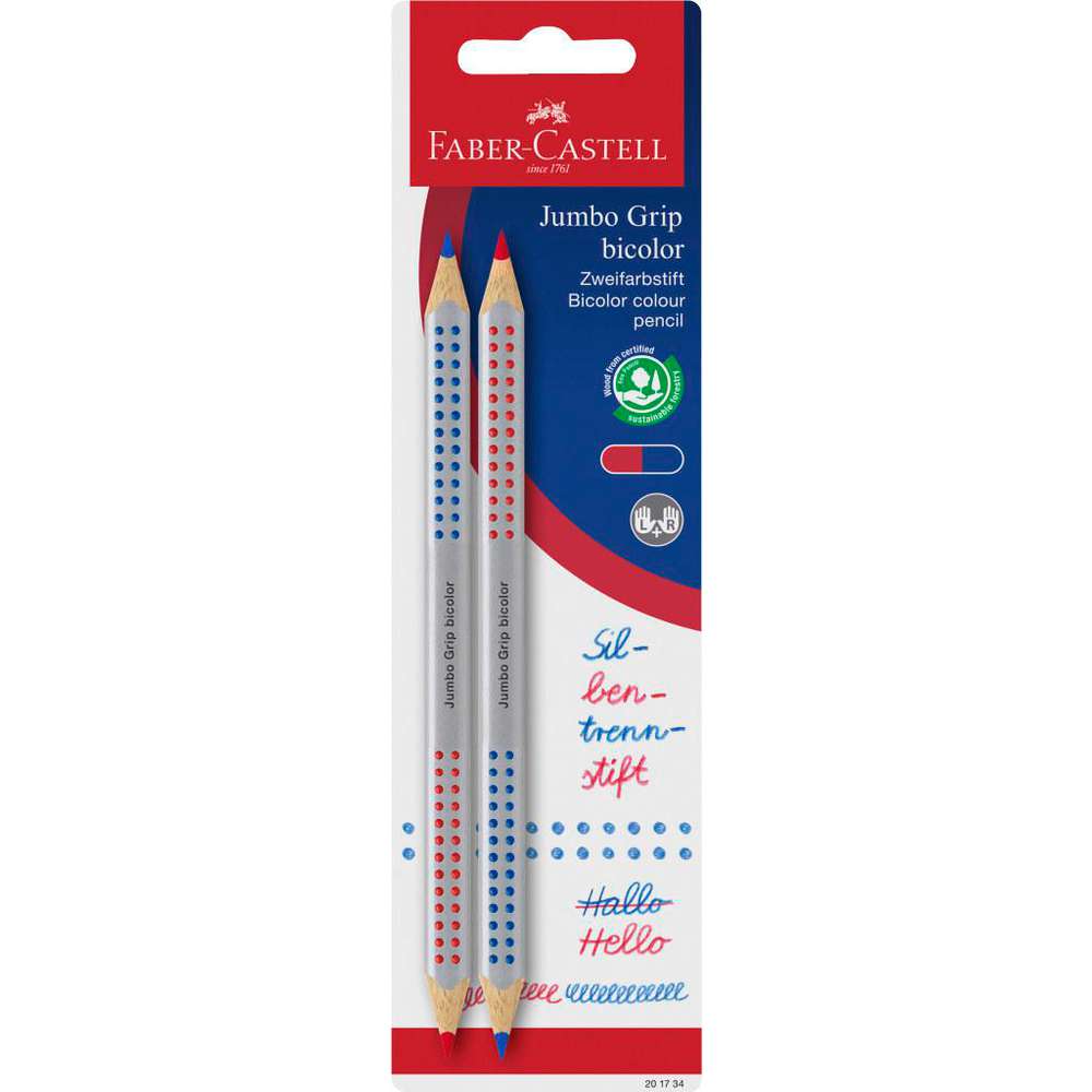 Produktabbildung Faber-Castell Zweifarben-Stift Jumbo Grip Bicolor