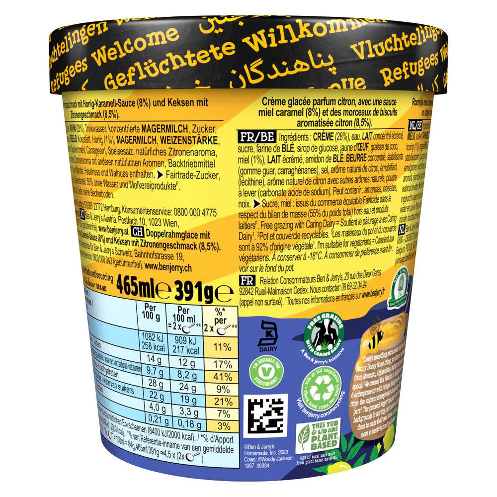 Produktabbildung Ben & Jerry's Eis, Sunny Honey Home