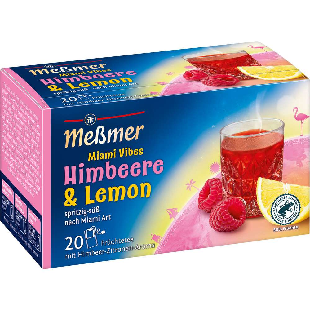 Produktabbildung Messmer Tee, Himbeere & Lemon