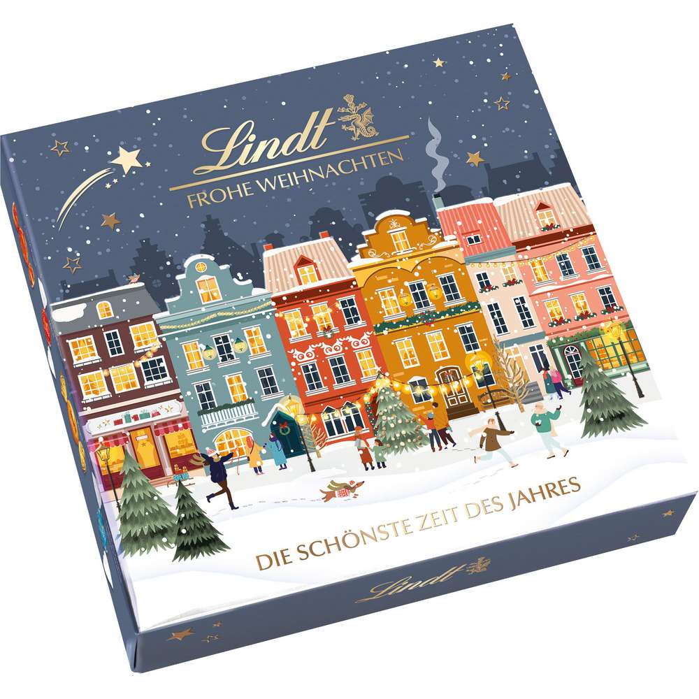 Produktabbildung Lindt Pralinen Weihnachten Winterhäuser
