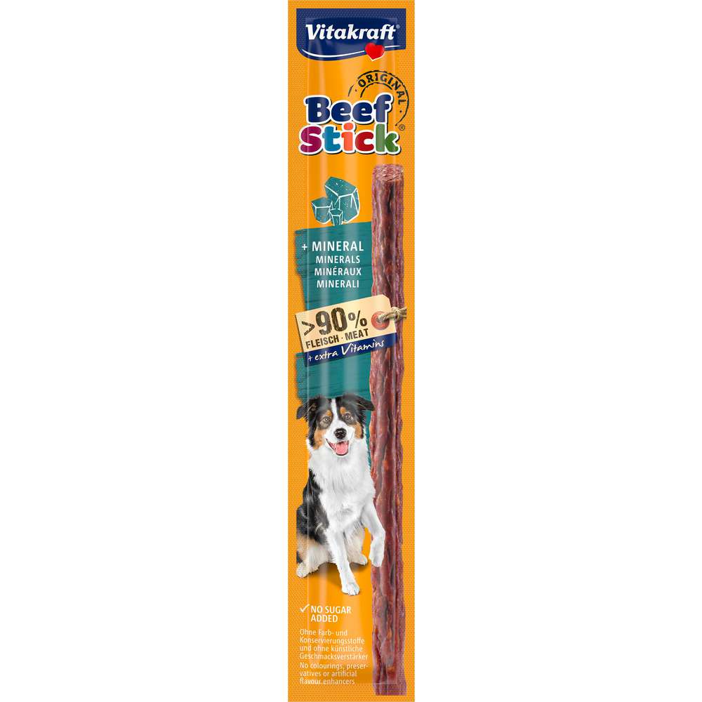 Produktabbildung Vitakraft Hunde-Snack Beef Stick, Mineral