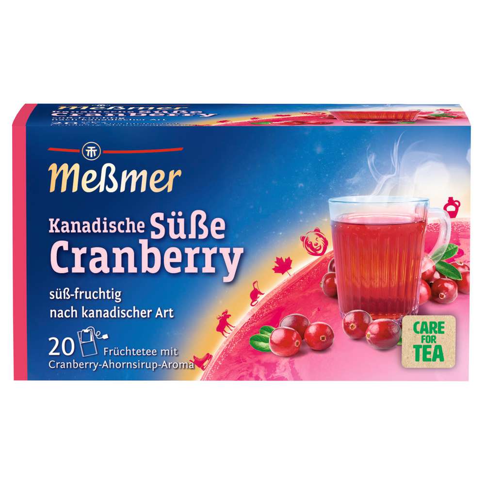 Produktabbildung Meßmer Ländertee Kanadische Süße Cranberry